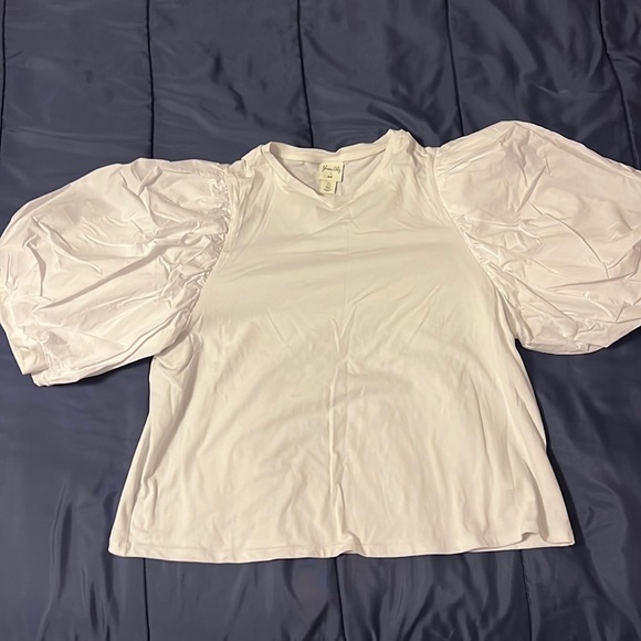 JOHANNA ORTIZ x H&M PUFF SLEEVE white - Picture 2 of 5